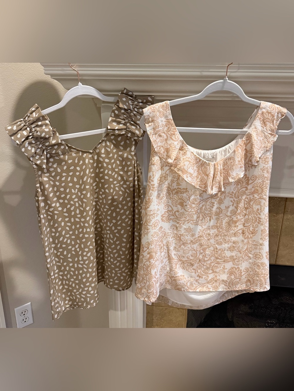 Two Large Tops: LOFT and Sophie & Kate